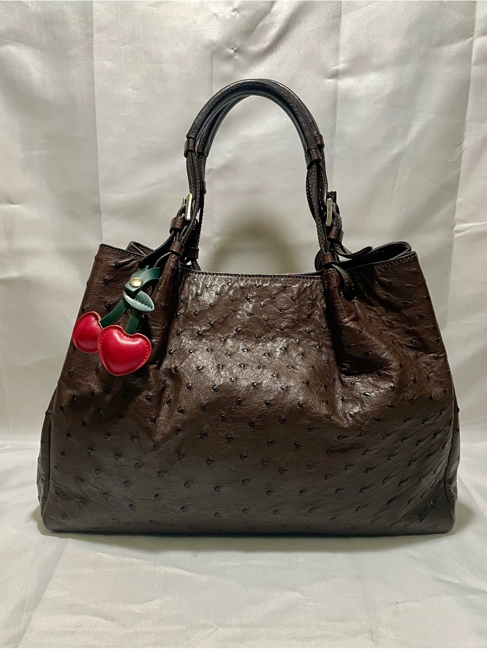 Katharina Karl Luxury Full-Quill Ostrich Leather Tote Bag ✨Artisan Limited Ed✨